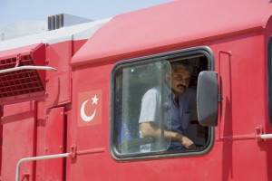 Lokführer des Trans-Asia Express