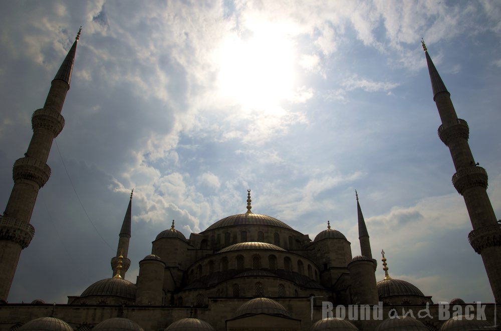 Aufnahme der Süleymaniye Moschee in Istanbul