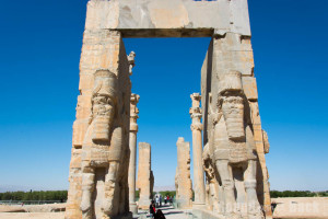 Persepolis, Torbogen am Eingang