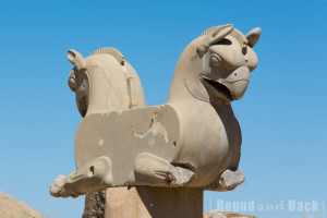 Persepolis, Steinstartur Adler