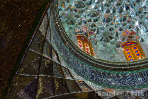 Shiraz, Schah-Cheragh-Schrein, Spiegelmosaike